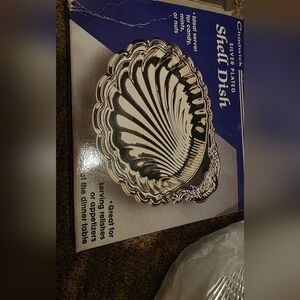 Chadwick Silver Plated Shell Dish